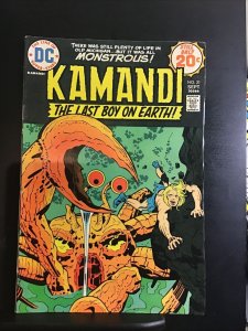 DC Comics KAMANDI: THE LAST BOY ON EARTH #21-Jack Kirby- Bronze Age- 1974- FN/VF