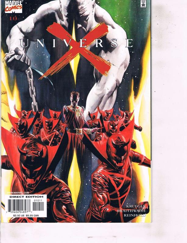 Lot Of 5 X Universe Marvel Comic Book #10 11 12 X1 Omnibus 1 Iron Man  AH8