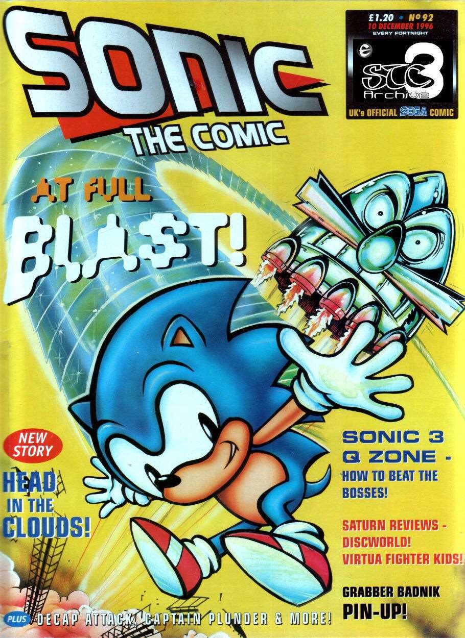 Sonic the Comic #98 FN ; Fleetway Quality