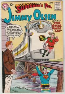 Superman's Pal Jimmy Olsen #45 strict VF/NM 9.0 High-Grade 1st Appear- Power Lad