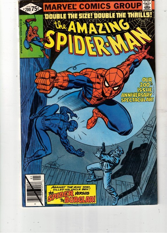 Z The Amazing Spider-Man #200 (1980) 50% OFF! 200th! Origin! NM- Lynchburg CERT!