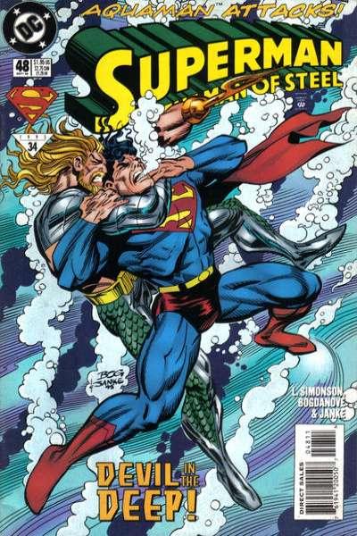 Superman: The Man of Steel #48, NM (Stock photo)