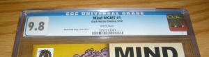 Mind MGMT #1 CGC 9.8 white pages - matt kindt - 1st print - dark horse comics