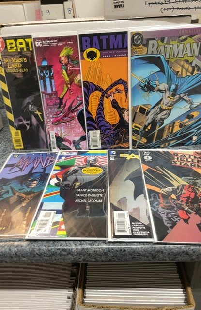 20. Random Batman books all books are VF