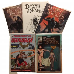 Frank Frazetta's Death Dealer 5 Issue Lot Set Variant Covers Opus Comics 2022