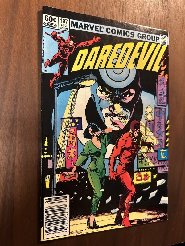 Daredevil 197 FN/VF Newsstand (Marvel 1983)