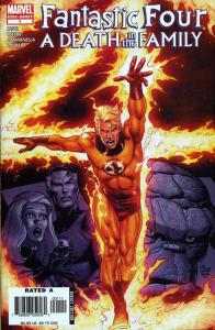 Fantastic Four: A Death in The Family #1 FN ; Marvel | Human Torch