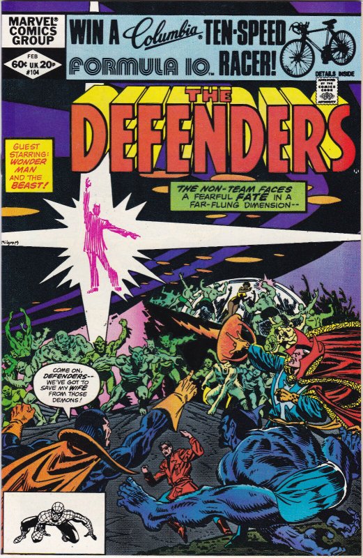 Defenders #104 vf/nm