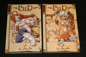 2005 PhD Phantasy Degree #1-2 Manga 2pc Lot Son Hee-Joon VF-NM