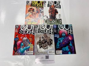 5 Outsiders DC comic books #18 19 20 23 24 69 KM19