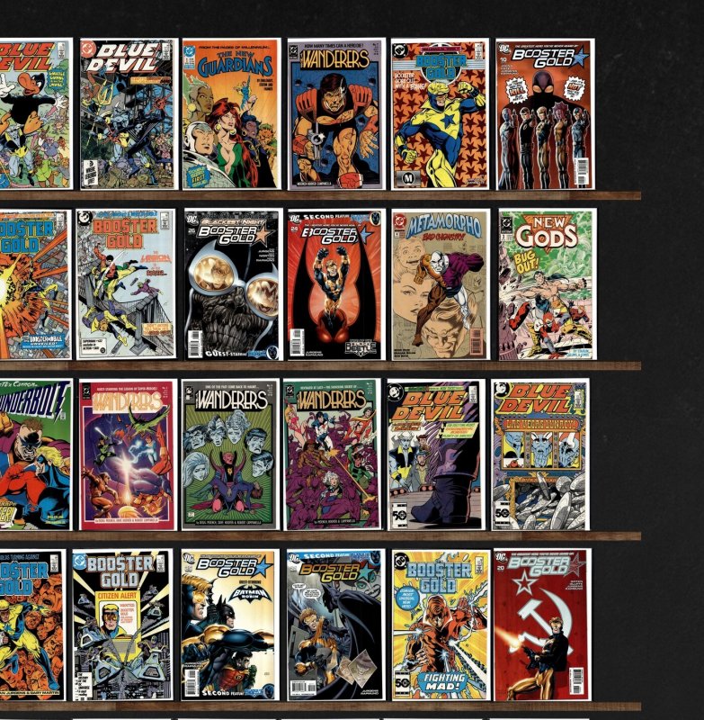 Huge Lot 150+ Comics with Booster Gold, The Spectre, Blue Devil & More!