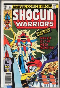 Shogun Warriors #4 (1979) The Shogun Warriors