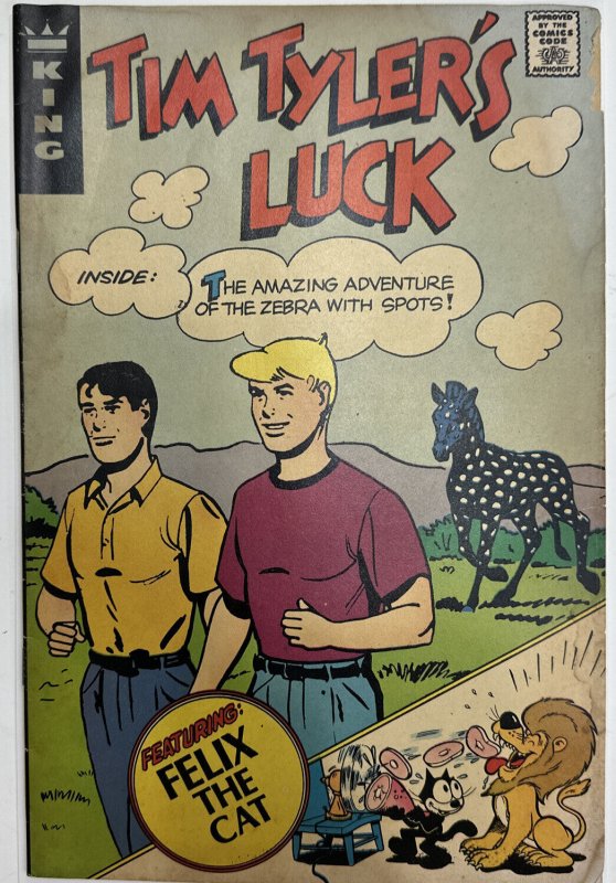 Tim Tyler's Luck R-04 1973 King Featuring Felix The Cat | Comic