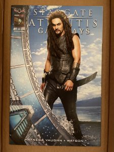 Stargate Atlantis Gateways #1 NM Jason Momoa Photo Variant HTF