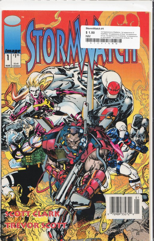 Stormwatch #1 (1993) Stormwatch [Key Issue]