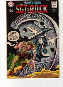 Our Army at War #198 1968 FN/VF PLUGGED NICKEL! Easy Company Sgt. Rock UTAH Cert
