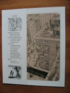 THE CITY PORTFOLIO SIGNED WILL EISNER 1980