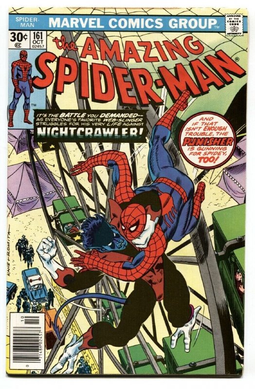 AMAZING SPIDER-MAN #161 1976-Nightcrawler-marvel comic book