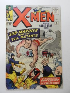 The X-Men #6 (1964) VG Condition moisture stain, stamp bc