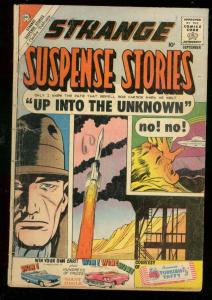 STRANGE SUSPENSE STORIES #49 1960-CHARLTON-ROCKET COVER G