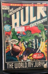 The Incredible Hulk #153 (1972)