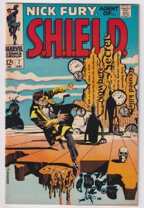 Nick Fury, Agent of SHIELD #7 (1968) Classic Steranko artwork