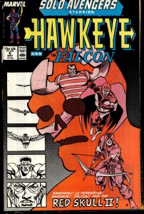 Solo Avengers #6 (1988) Falcon