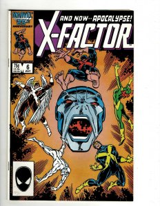 X-Factor # 6 NM Marvel Comic Book 1st Apocalypse Appearance Wolverine Storm UD1