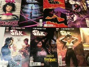 SILK#2-18 VF/NM LOT 2016 (17 BOOKS) MARVEL COMICS
