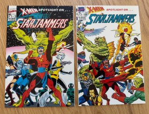 X-Men Spotlight on... Starjammers #1  (MARVEL, 1990) | NM Full Set