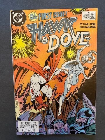 Hawk and Dove #1 Direct Edition (1989) - VF/NM