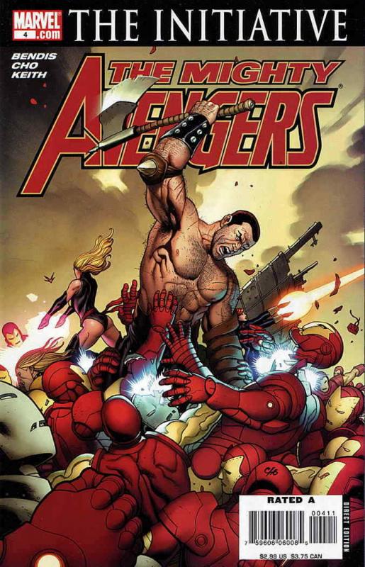 Mighty Avengers #4 VF/NM; Marvel | save on shipping - details inside