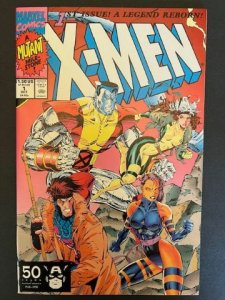 X-Men #1 Colossus and Gambit Cover (1991) - NM