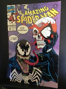 Amazing Spider-Man #347 (1991) high-grade venom key! NM-  Cvill CERT!