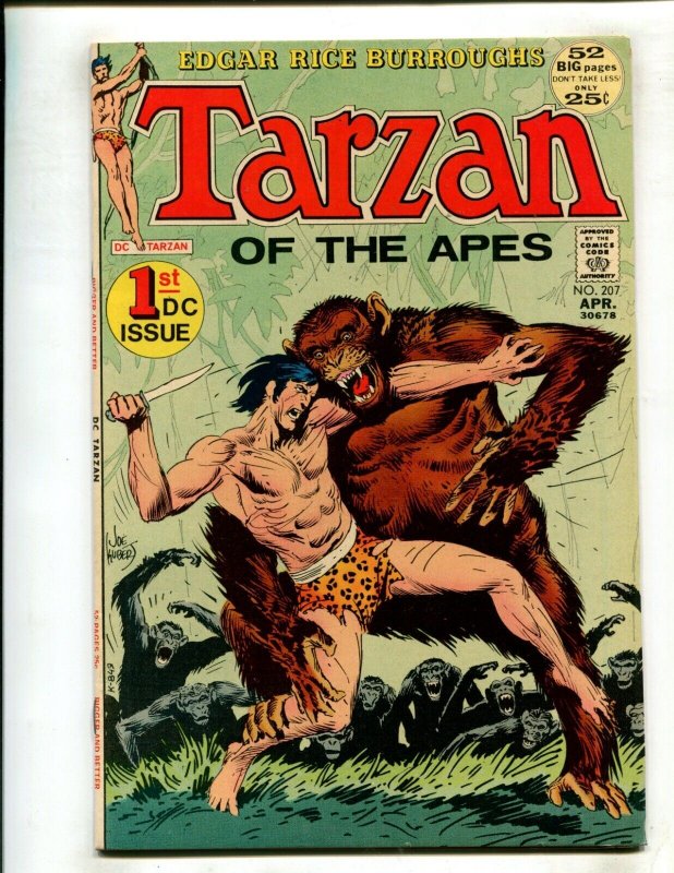 TARZAN #207 (8.5) 1ST DC ISSUE!! 1972
