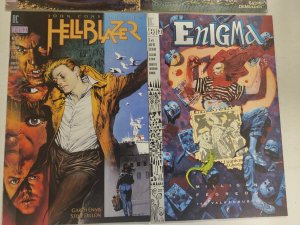 4 Comics #67 Hellblazer + #5 Enigma + #133 Swamp Thing + #61 Animal Man 60 TJ27