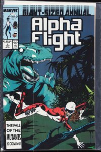 Alpha Flight Annual #2 Direct Edition (1986) Alpha Flight