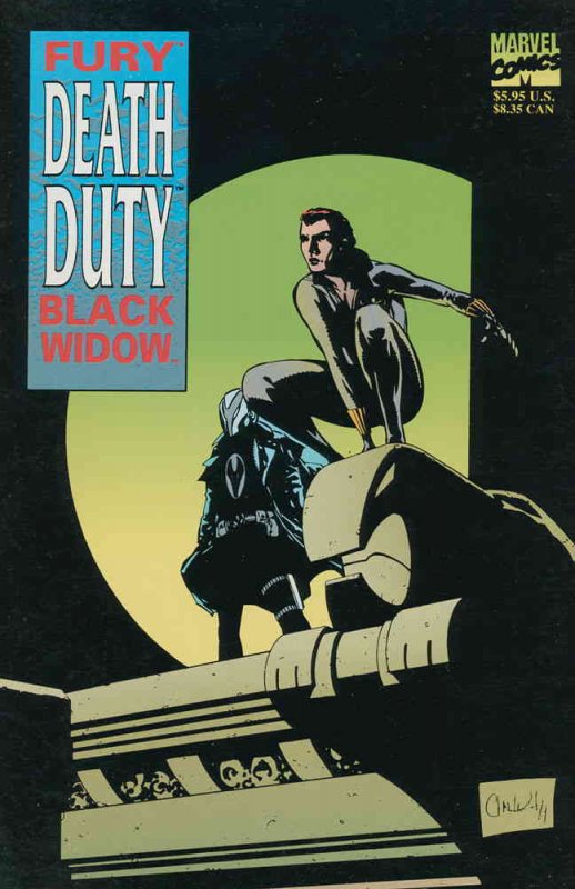 Fury/Black Widow: Death Duty #1 VF ; Marvel