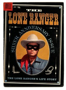 The Lone Ranger #118 1958- Clayton Moore- Dell Western vg+ 