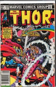 Thor #322 (1982) Thor