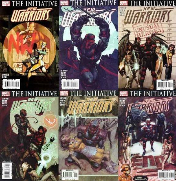 NEW WARRIORS (2007) 1-6  'The Initiative' tie-in