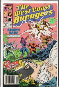 West Coast Avengers #31 (1988) West Coast Avengers / Avengers West Coast