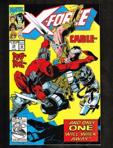 X-Force #15 ~~ To the Pain/ Deadpool App ~~ 1992 (9.2) WH