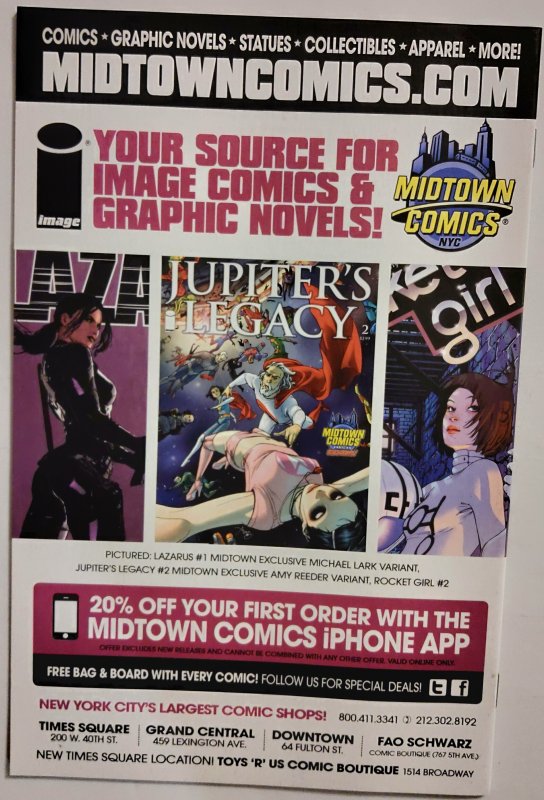 Pretty Deadly #1 Midtown Comics Exclusive Variant by Jenny Frison (2013)