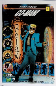 Go-Man! #1 (Nov 1989, Caliber) VF