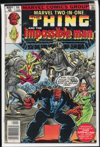 Marvel Two-in-One #60 (1980) Impossible Man