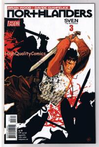 NORTHLANDERS #3, NM, Vikings, Vertigo, Brian Wood, 2008