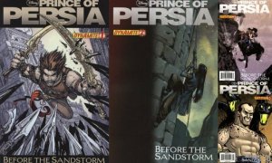 Prince of Persia #1 - 4 Complete Set Disney Prequel  Dynamite