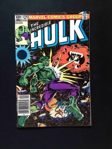 Incredible Hulk #270  Marvel Comics 1982 FN/VF NEWSSTAND