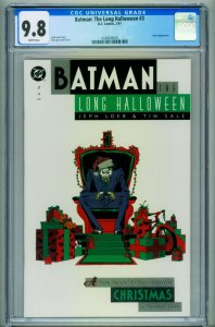 Batman The Long Halloween #3 CGC 9.8 COMIC BOOK  1996 4346836005